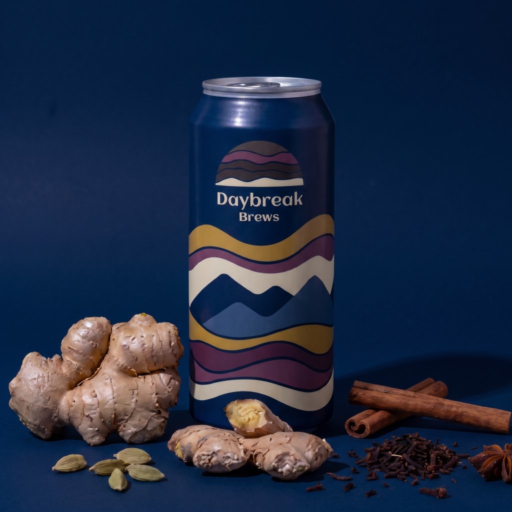 Dreamer's Brew decaf masala chai latte can